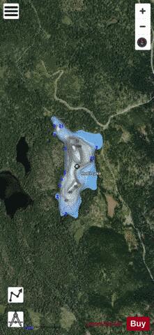 Hosli Lake depth contour Map - i-Boating App - Satellite
