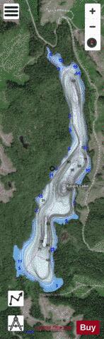 Kaipit Lake depth contour Map - i-Boating App - Satellite
