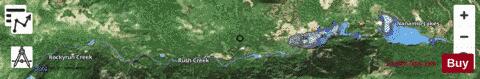 Nanaimo Lakes depth contour Map - i-Boating App - Satellite