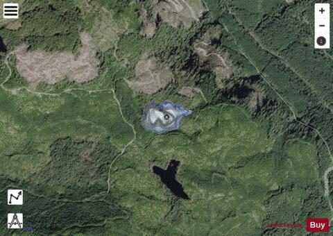 Salamader Lake depth contour Map - i-Boating App - Satellite
