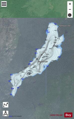 Sigutlat Lake depth contour Map - i-Boating App - Satellite