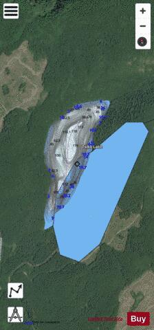 Tsiko Lake depth contour Map - i-Boating App - Satellite