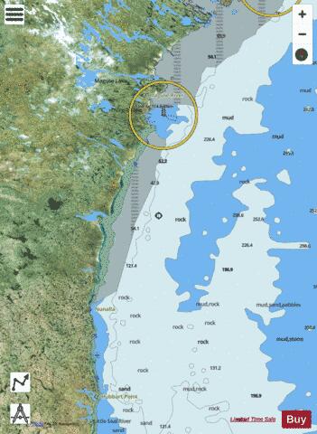 Egg Island to/\xE0 Eskimo Point Marine Chart - Nautical Charts App - Satellite