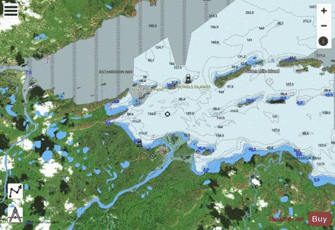 Kugluktuk Marine Chart - Nautical Charts App - Satellite