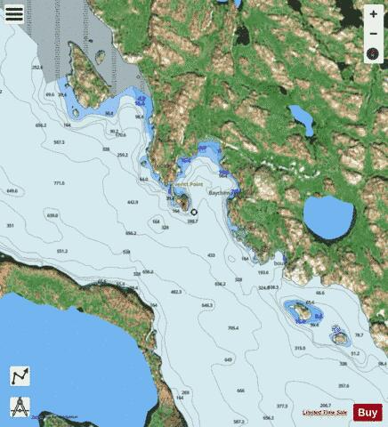 Baychimo Marine Chart - Nautical Charts App - Satellite