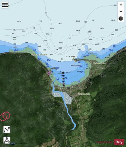 Mont-Louis Marine Chart - Nautical Charts App - Satellite