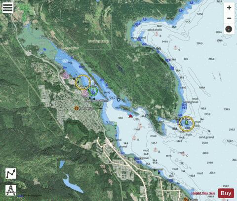 Ladysmith Harbour Marine Chart - Nautical Charts App - Satellite