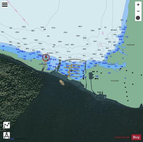 Bella Coola Marine Chart - Nautical Charts App - Satellite