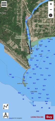 Port Burwell Marine Chart - Nautical Charts App - Satellite
