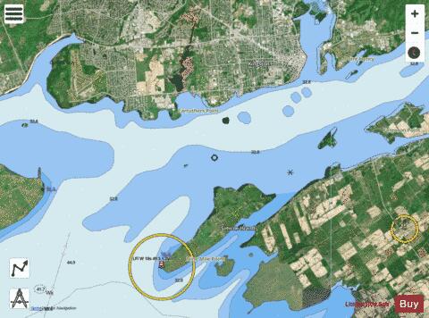 Kingston Harbour and Approaches\et les approches Marine Chart - Nautical Charts App - Satellite