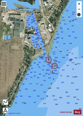 Wheatley Harbour Marine Chart - Nautical Charts App - Satellite