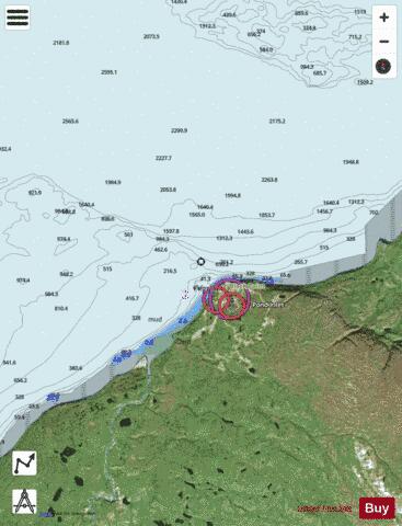 Pond Inlet Marine Chart - Nautical Charts App - Satellite