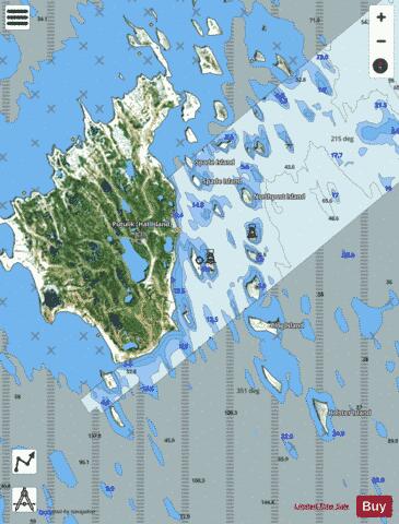 Putulik (Hat Island)  Marine Chart - Nautical Charts App - Satellite
