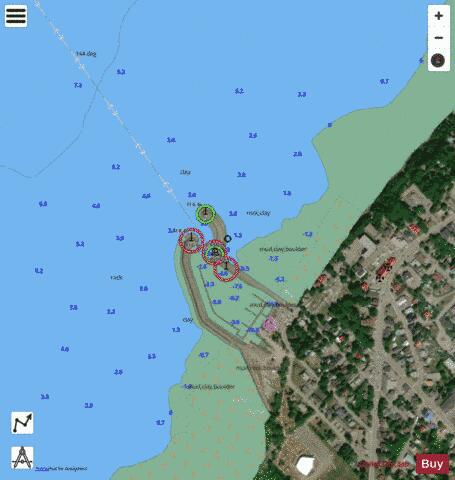 Saint-Jean-Port-Joli Marine Chart - Nautical Charts App - Satellite