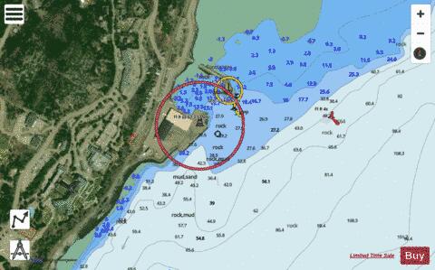 Pointe-au-Pic Marine Chart - Nautical Charts App - Satellite