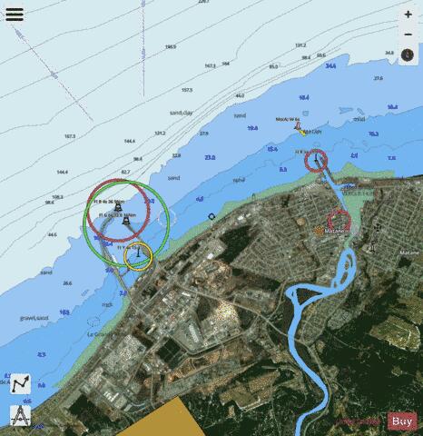 Matane Marine Chart - Nautical Charts App - Satellite