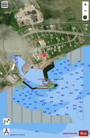 Sainte-Therese-de-Gaspe Marine Chart - Nautical Charts App - Satellite