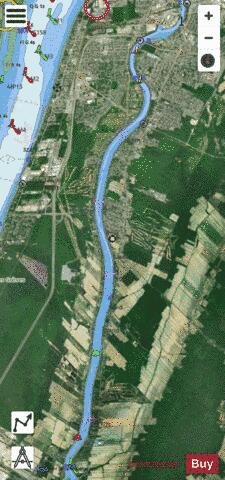 Sorel au\to Ruisseau Lahaise Marine Chart - Nautical Charts App - Satellite