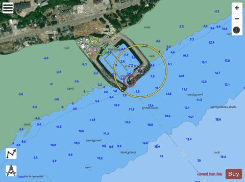 Neuville Marine Chart - Nautical Charts App - Satellite
