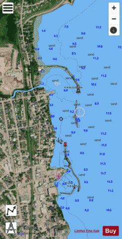 Roberval Marine Chart - Nautical Charts App - Satellite
