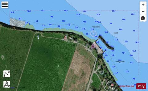 Chambord Marine Chart - Nautical Charts App - Satellite