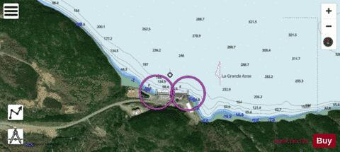 Terminal maritime de Grande Anse Marine Chart - Nautical Charts App - Satellite