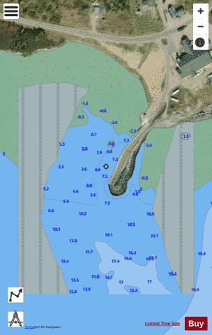 Baie-Trinit� Marine Chart - Nautical Charts App - Satellite