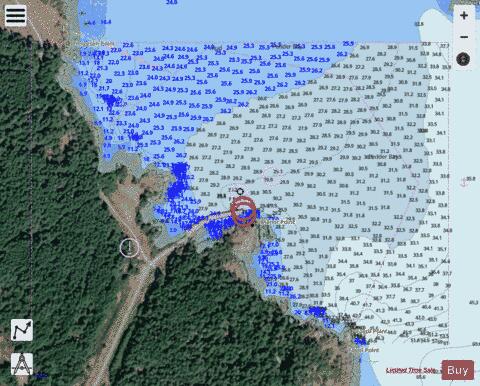 Special Operations Chart, DND Jetty, Manor Pt Marine Chart - Nautical Charts App - Satellite