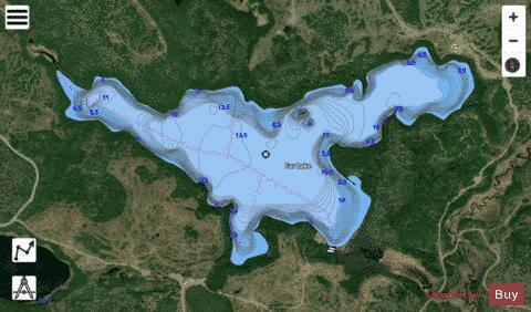 L 147 (Far Lake) depth contour Map - i-Boating App - Satellite