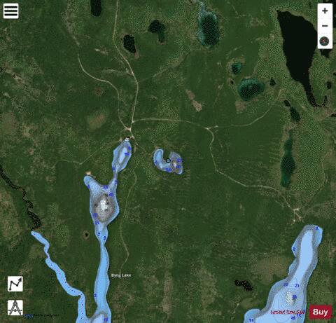 Lake No 1 (Timiskaming) depth contour Map - i-Boating App - Satellite