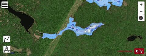 Morrow Lake depth contour Map - i-Boating App - Satellite