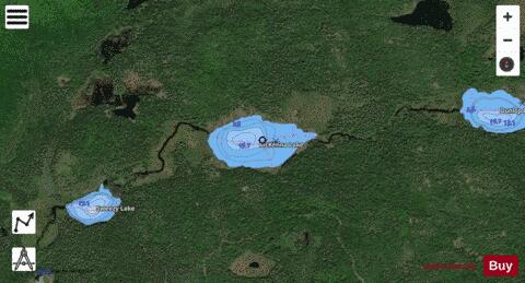 McKenna Lake depth contour Map - i-Boating App - Satellite