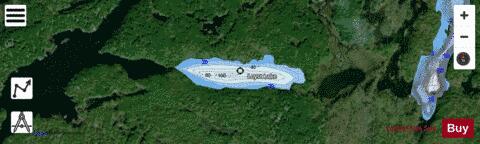 Loyst Lake depth contour Map - i-Boating App - Satellite