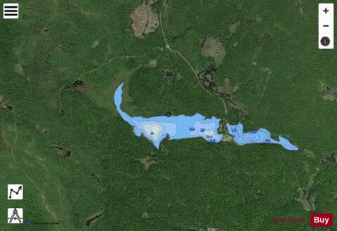 West Pennock depth contour Map - i-Boating App - Satellite