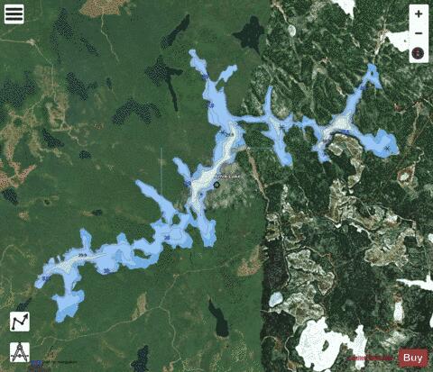 Amik Lake depth contour Map - i-Boating App - Satellite