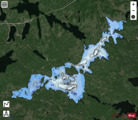 Singapore Lake depth contour Map - i-Boating App - Satellite