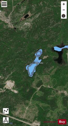 Snair Lake depth contour Map - i-Boating App - Satellite