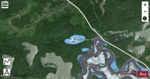 Goddard Lake depth contour Map - i-Boating App - Satellite