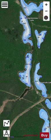 Pearce No. 34 depth contour Map - i-Boating App - Satellite