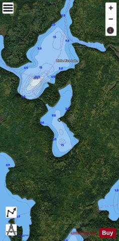 CA_ON_V_103409868 depth contour Map - i-Boating App - Satellite
