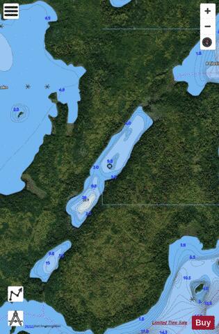 CA_ON_V_103409880 depth contour Map - i-Boating App - Satellite