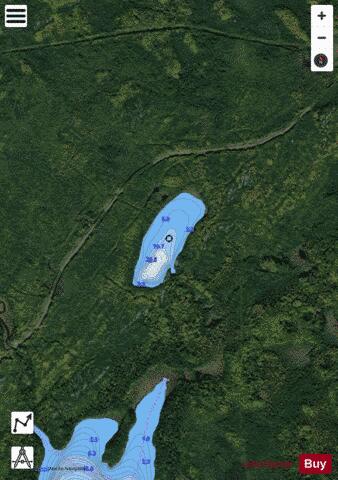 CA_ON_V_103409883 depth contour Map - i-Boating App - Satellite
