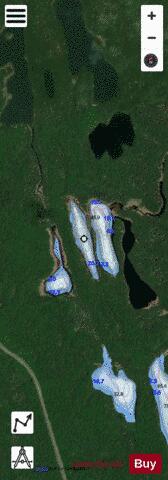 CA_ON_V_103409899 depth contour Map - i-Boating App - Satellite