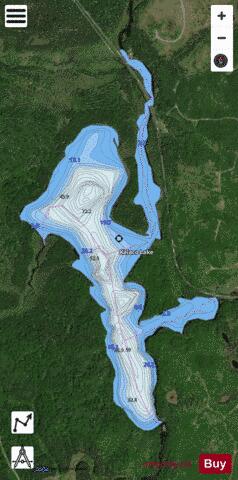 Kalaco Lake depth contour Map - i-Boating App - Satellite