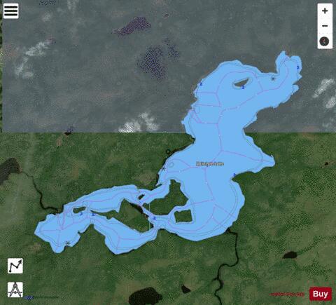 McIntyre Lake depth contour Map - i-Boating App - Satellite