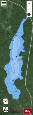 Tilia Lake depth contour Map - i-Boating App - Satellite