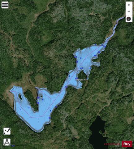 CA_ON_V_103412872 depth contour Map - i-Boating App - Satellite