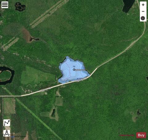 Appleby Lake depth contour Map - i-Boating App - Satellite