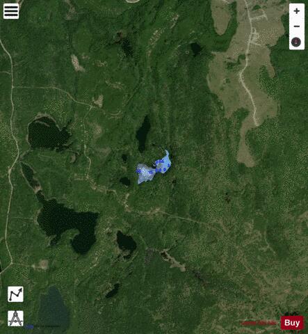 Bannockburn Lake 9 depth contour Map - i-Boating App - Satellite