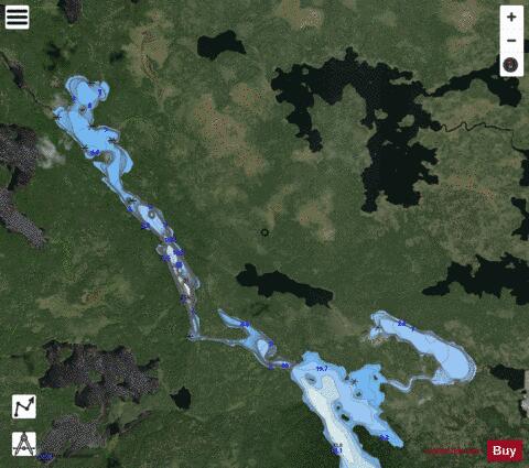 Shabumeni River depth contour Map - i-Boating App - Satellite